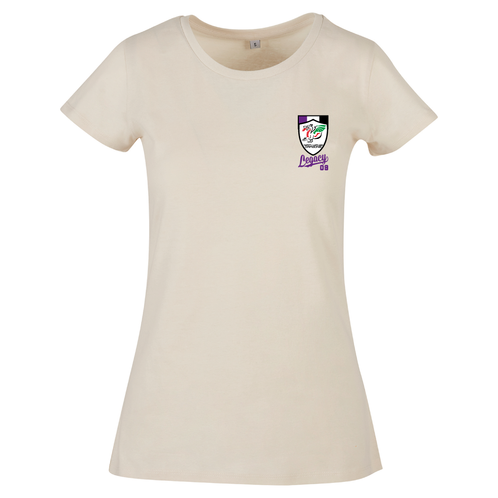 North Wales Dragons Community Football Club Legacy Badge Women's T-shirt