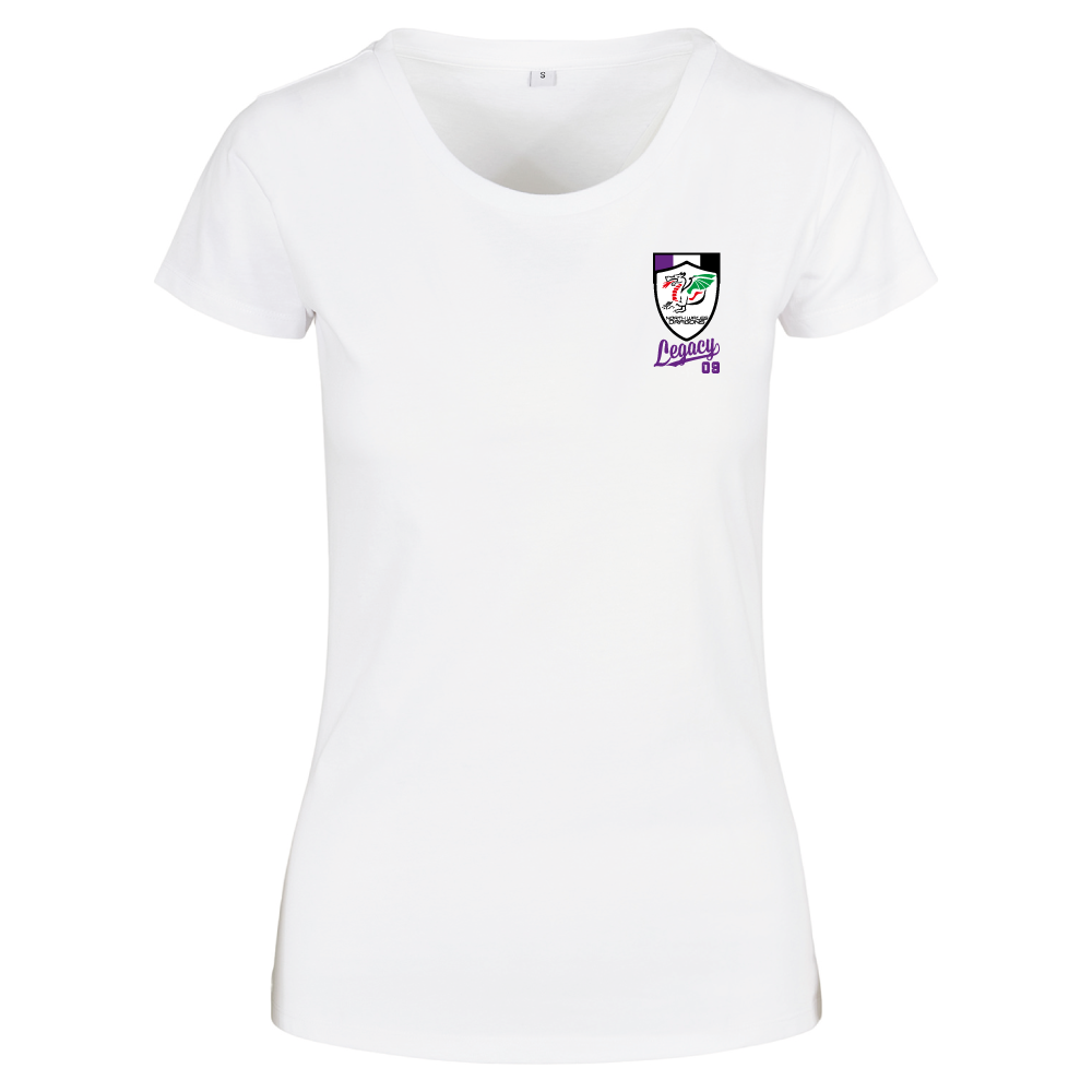 North Wales Dragons Community Football Club Legacy Badge Women's T-shirt