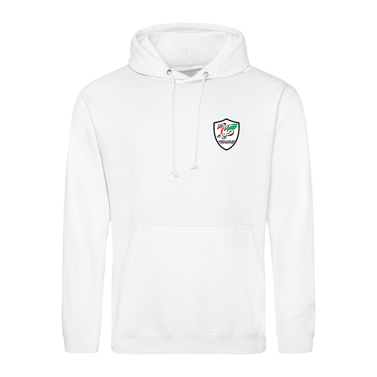 North Wales Dragons - Branded hoody with full colour badge