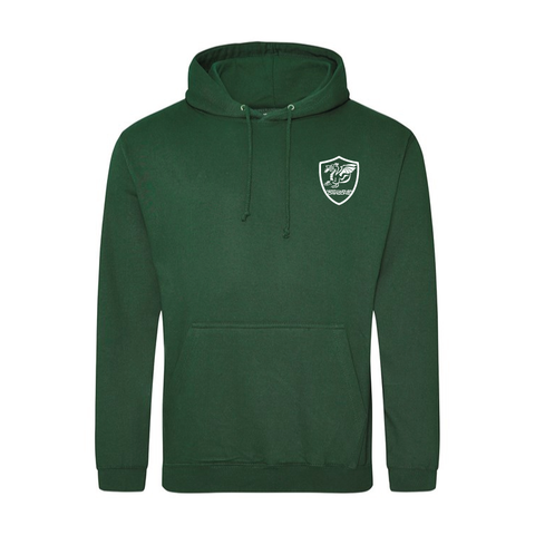 North Wales Dragons - Branded hoody with Monochrome badge