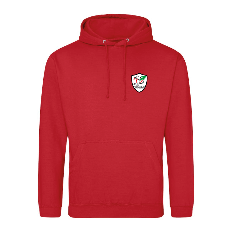 North Wales Dragons - Branded hoody with full colour badge