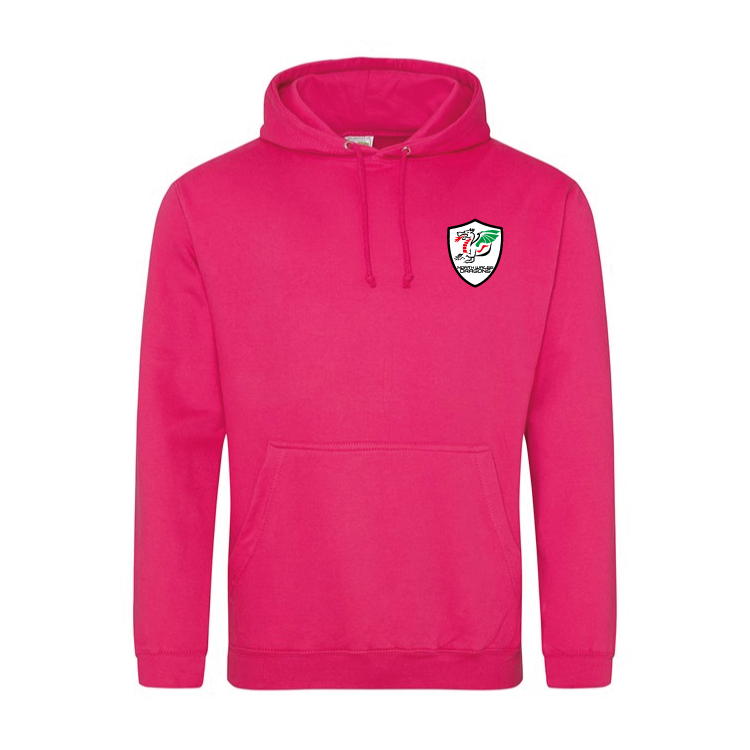 North Wales Dragons - Branded hoody with full colour badge