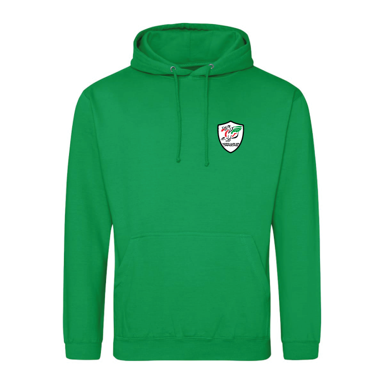 North Wales Dragons - Branded hoody with full colour badge
