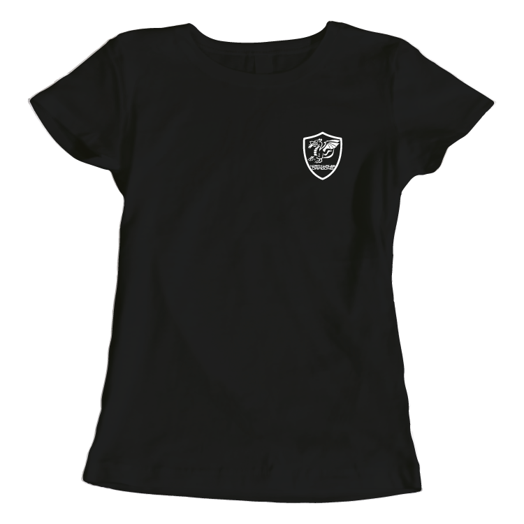 North Wales Dragons colour badge Women's t-shirt