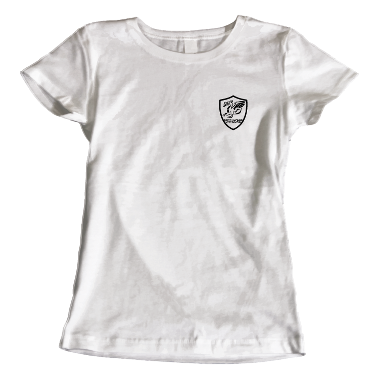 North Wales Dragons colour badge Women's t-shirt