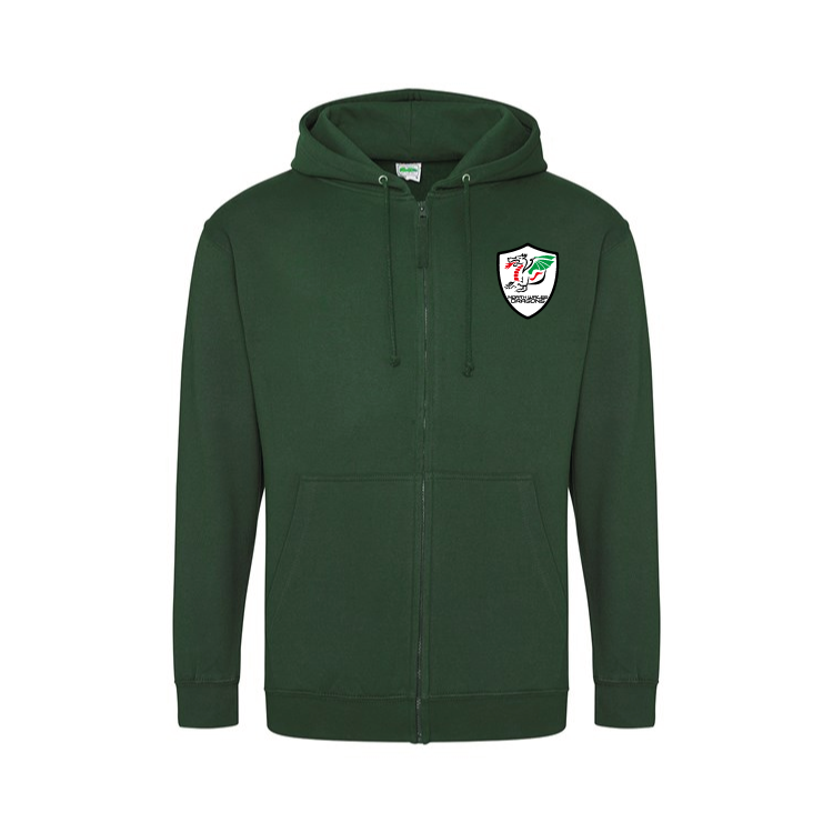 North Wales Dragons - Branded zoodies with full colour badge