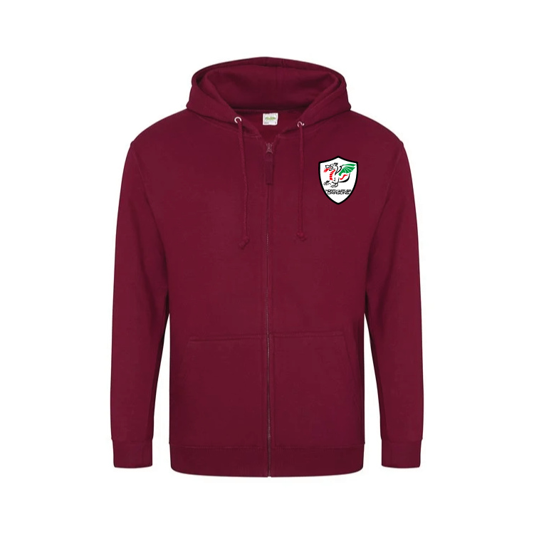North Wales Dragons - Branded zoodies with full colour badge