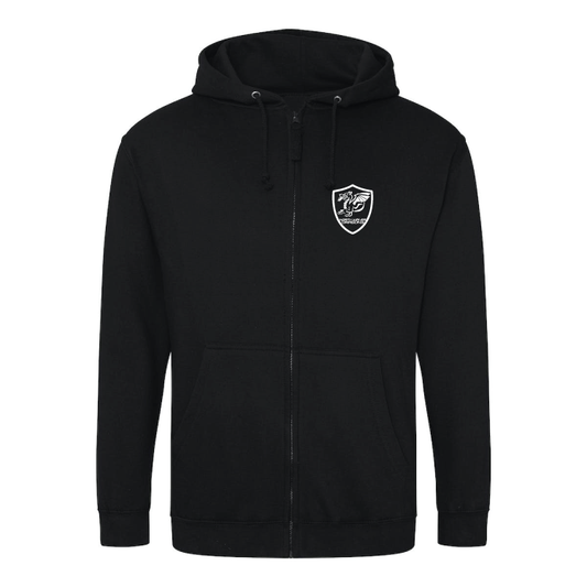 North Wales Dragons - Branded zoodies with Monochrome badge