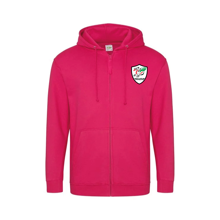 North Wales Dragons - Branded zoodies with full colour badge