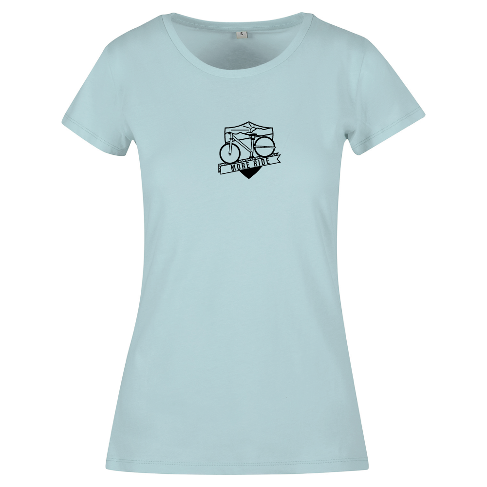 One More Ride Biking Cycling Themed Ladies T-shirt