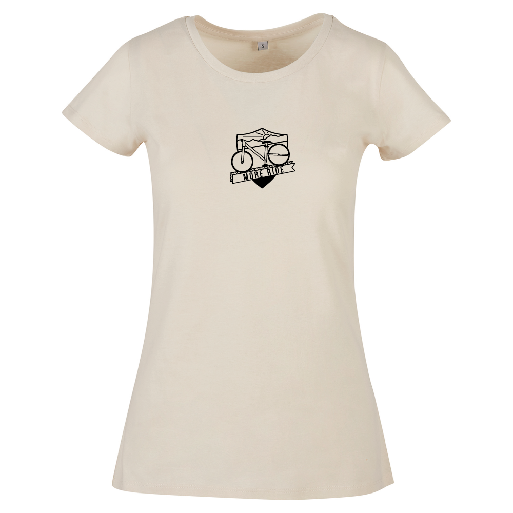 One More Ride Biking Cycling Themed Ladies T-shirt