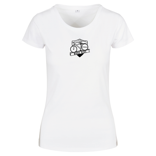 One More Ride Biking Cycling Themed Ladies T-shirt