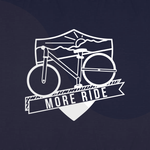 One More Ride – Cycling-Themed Hoody