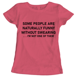 Outperform Training and Coaching - Naturally Funny - Ladies business slogan t-shirts