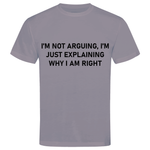 Outperform Training and Coaching - I'm Not Arguing - unisex business slogan t-shirts