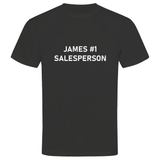 Outperform Training and Coaching - Number 1 Salesperson - unisex business slogan t-shirts