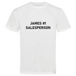 Outperform Training and Coaching - Number 1 Salesperson - unisex business slogan t-shirts