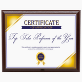 Outperform Training and Coaching - Business Award Certificates