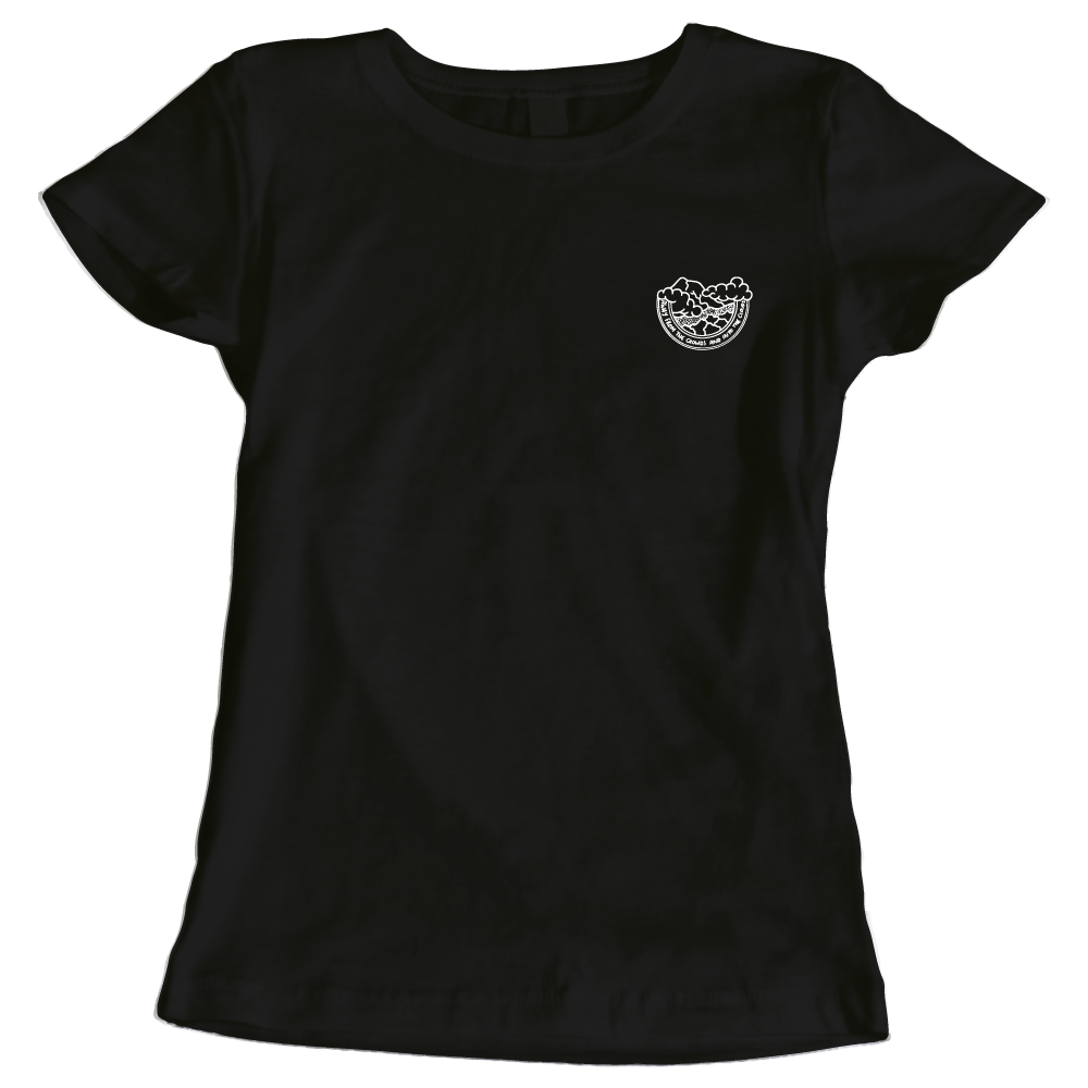 Away from the Crowds and Into the Clouds Ladies' Hiking T-Shirt