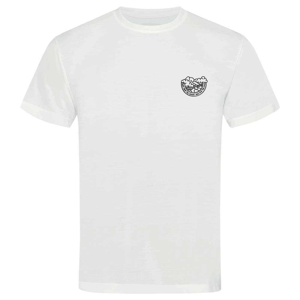 Away from the Crowds and Into the Clouds Hiking T-Shirt