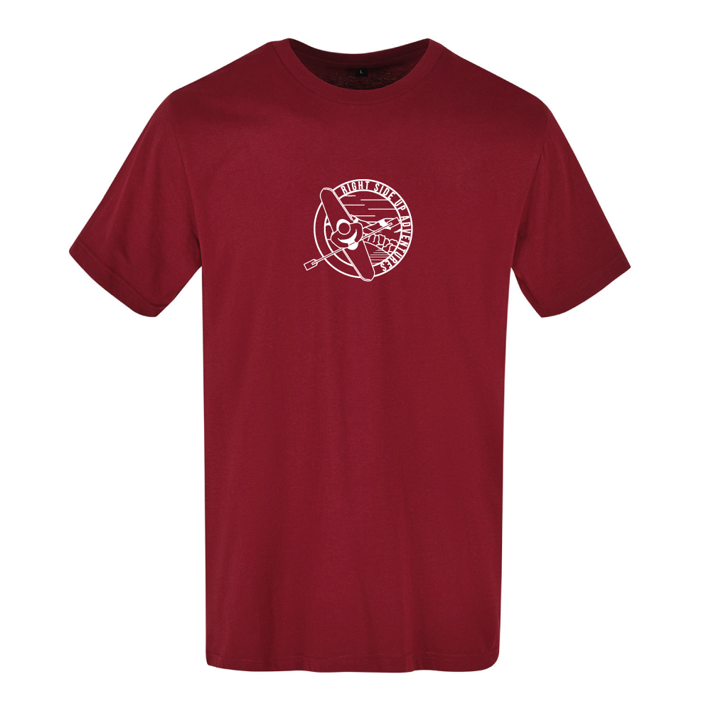 Right Side Up Adventures Kayaking Themed Unisex T-Shirt