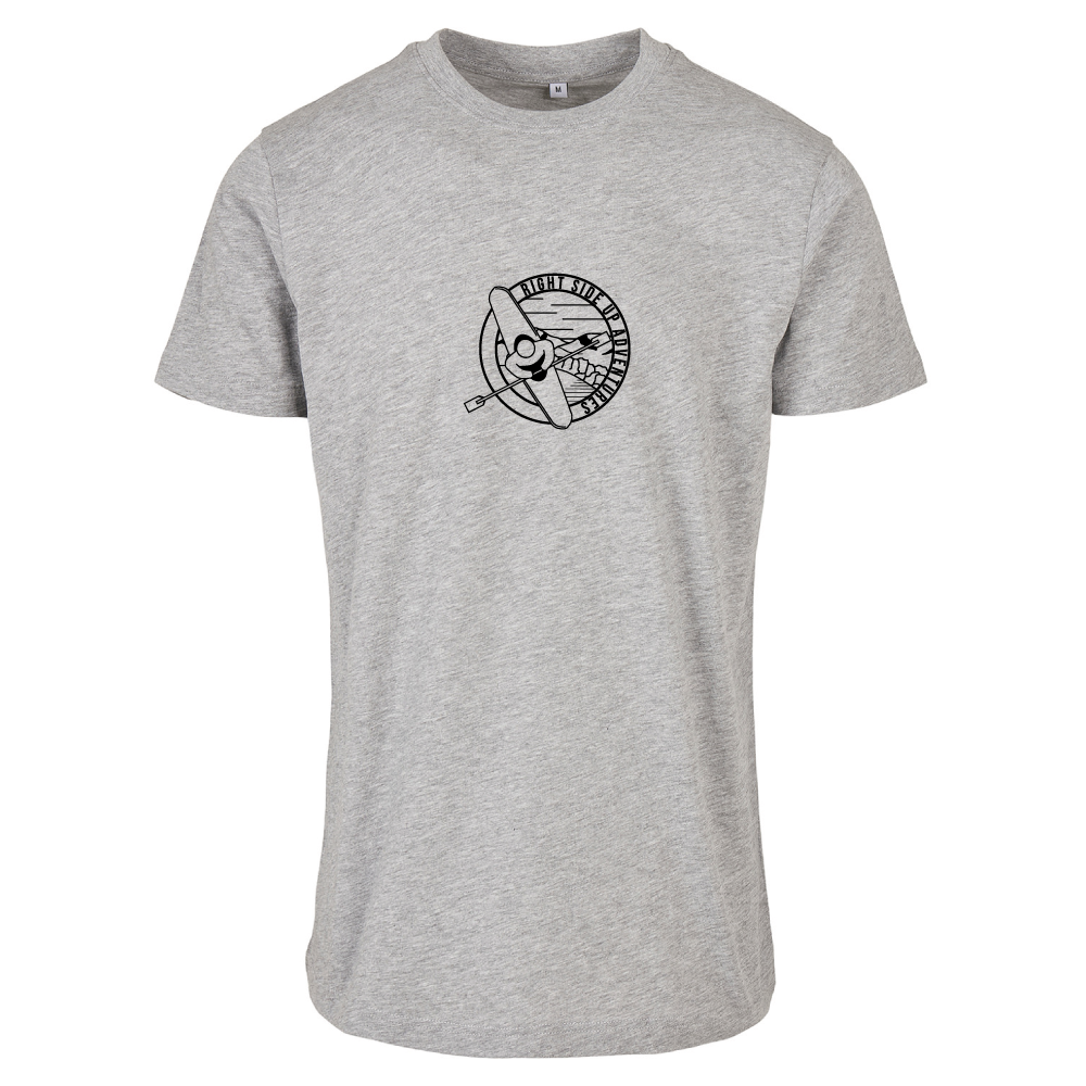 Right Side Up Adventures Kayaking Themed Unisex T-Shirt