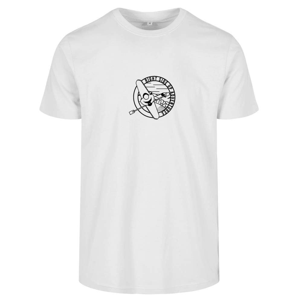 Right Side Up Adventures Kayaking Themed Unisex T-Shirt