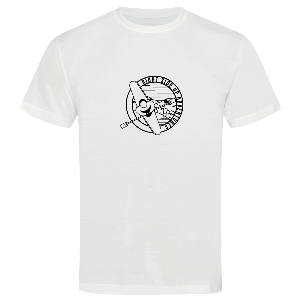 Right Side Up Adventures Kayaking-Themed T-Shirt
