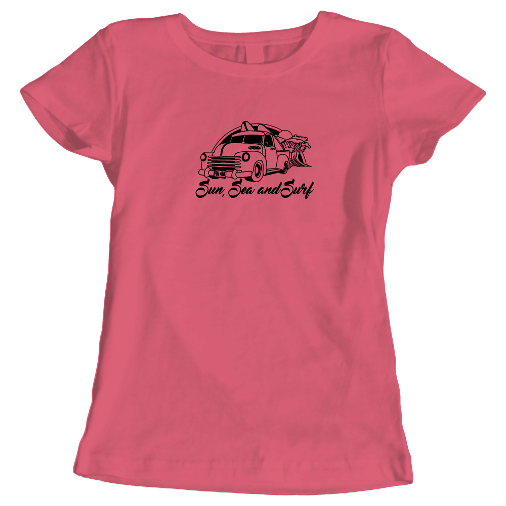 Sun, Sea, and Surf Ladies' T-Shirt