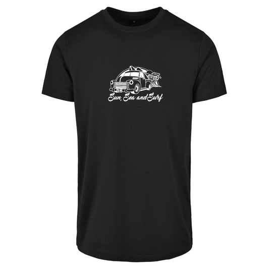 Sun Sea & Surf Coastal Adventure Tee | Surfing Unisex T-Shirt UK