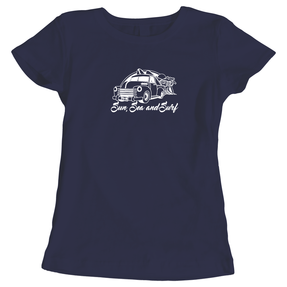 Sun, Sea, and Surf Ladies' T-Shirt