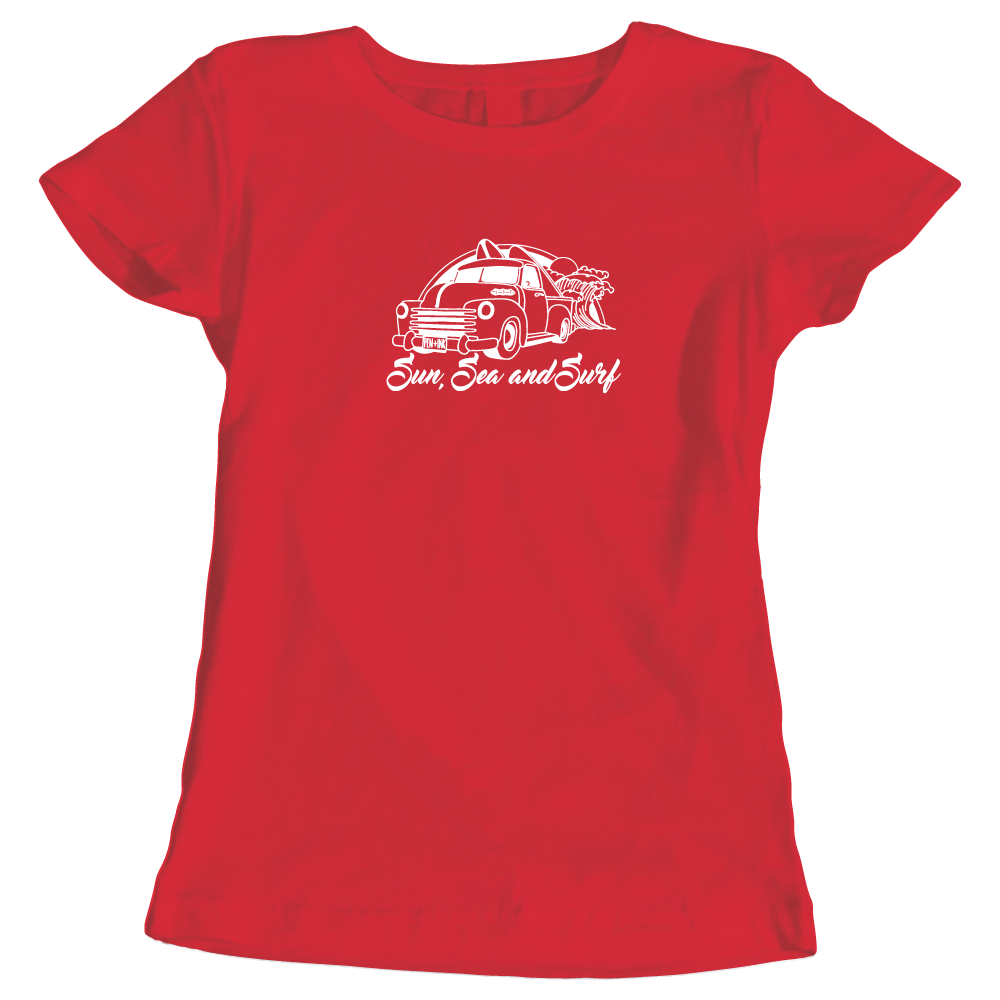 Sun, Sea, and Surf Ladies' T-Shirt