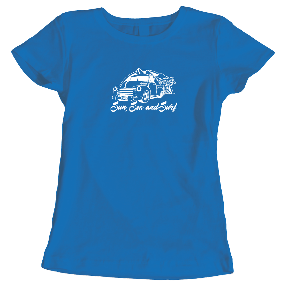 Sun, Sea, and Surf Ladies' T-Shirt
