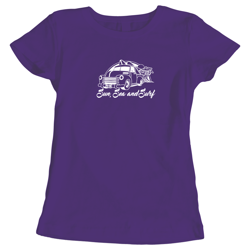 Sun, Sea, and Surf Ladies' T-Shirt