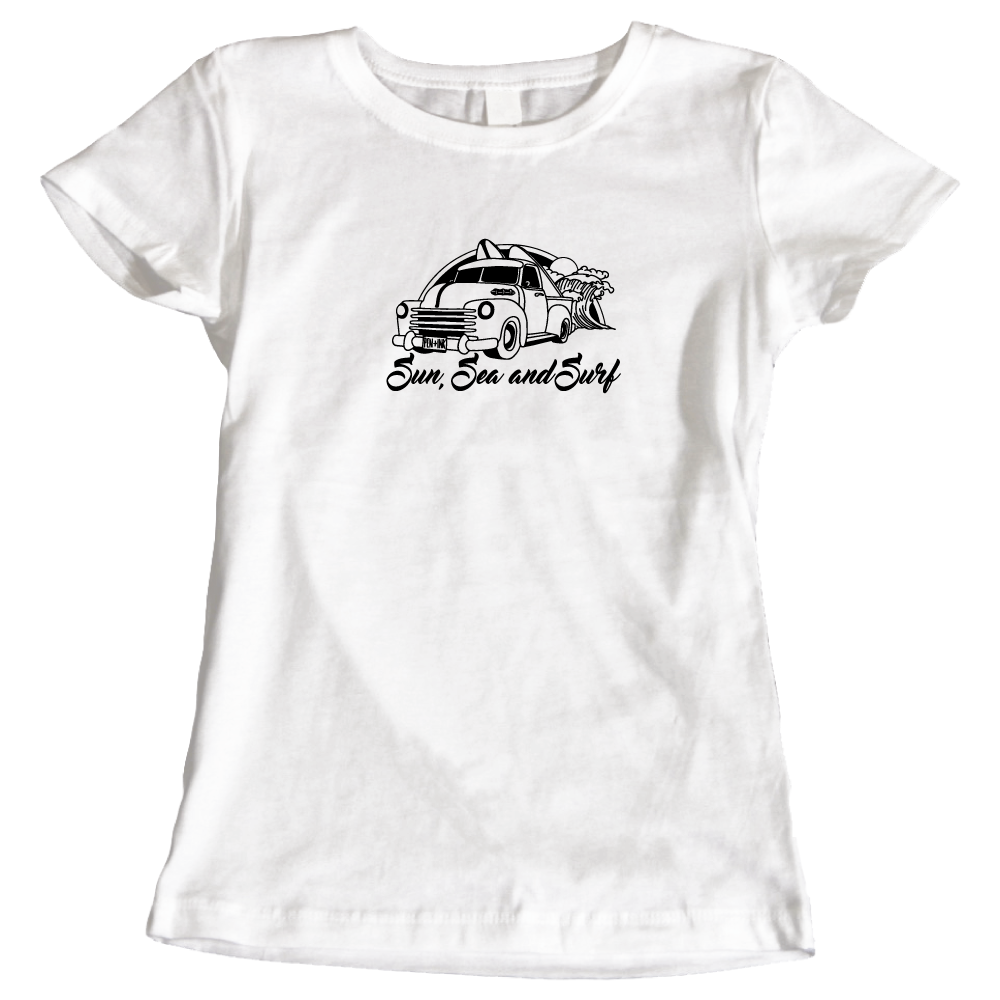 Sun, Sea, and Surf Ladies' T-Shirt