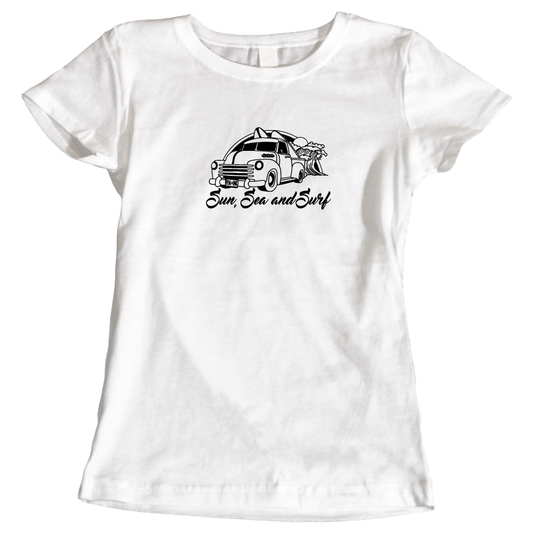 Sun, Sea, and Surf Ladies' T-Shirt