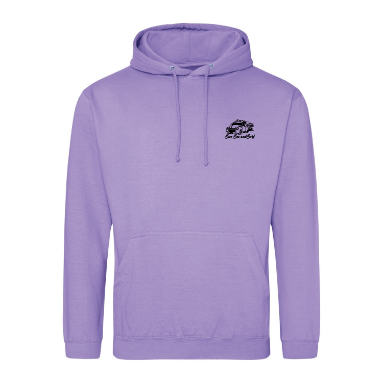 Sun, Sea, and Surf Surfing Themed Hoody