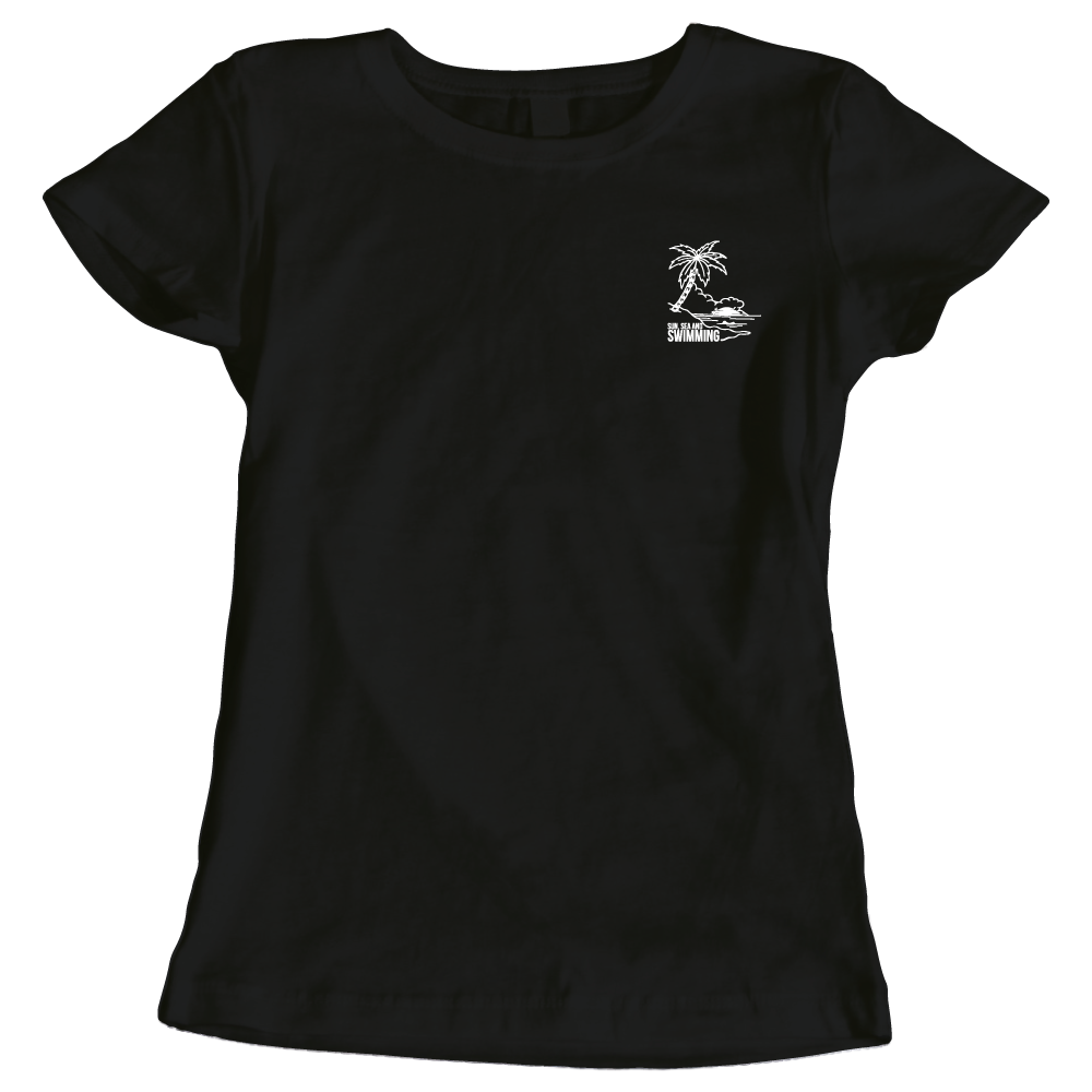 Sun, Sea, and Swimming Ladies T-Shirt