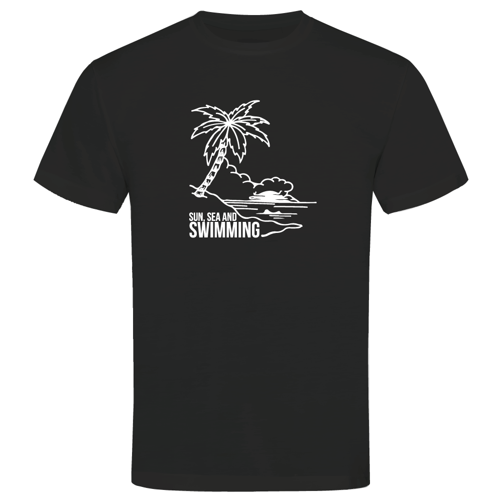 Sun, Sea, and Swimming T-Shirt