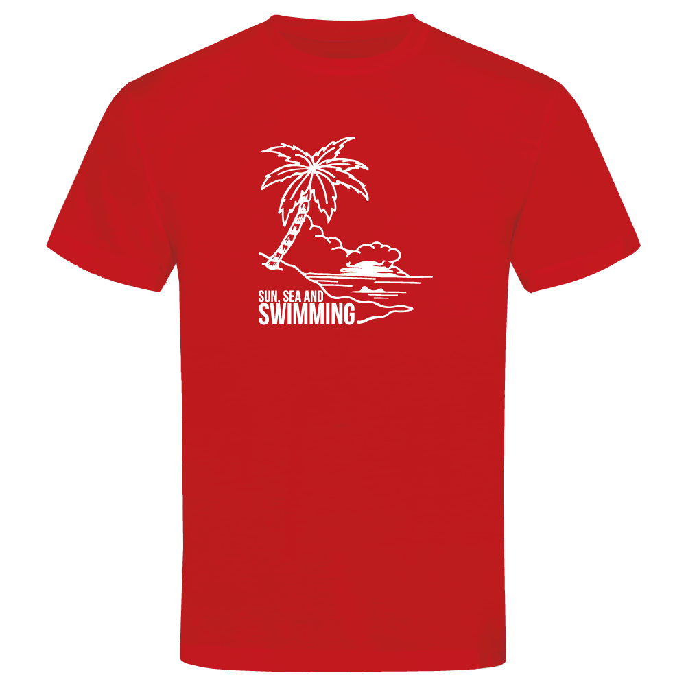 Sun, Sea, and Swimming T-Shirt
