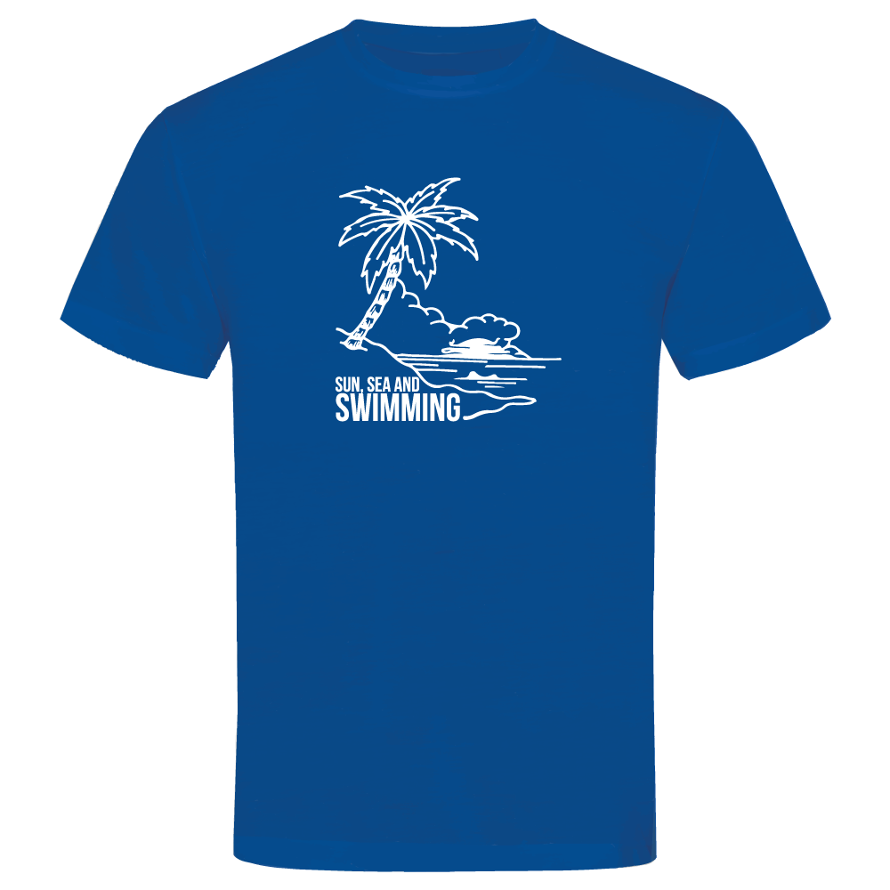 Sun, Sea, and Swimming T-Shirt