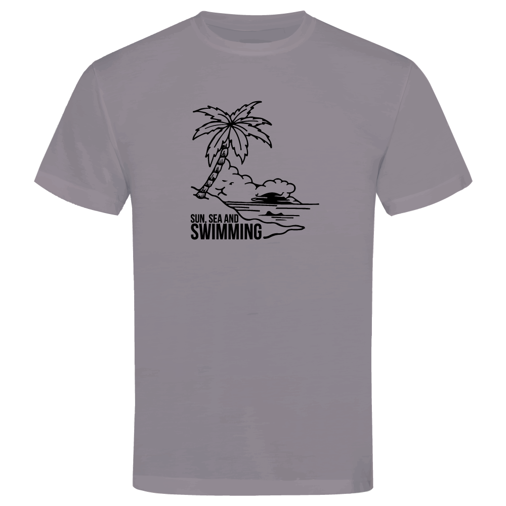 Sun, Sea, and Swimming T-Shirt
