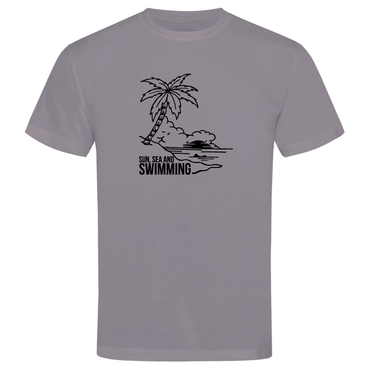 Sun, Sea, and Swimming T-Shirt
