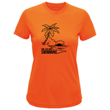 Sun, Sea, and Swimming Ladies T-Shirt