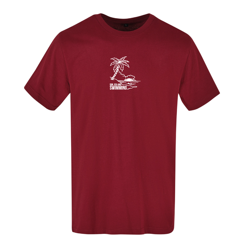 "Sun, Sea and Swimming" Unisex T-Shirt | Open Water & Wild Swimming Apparel