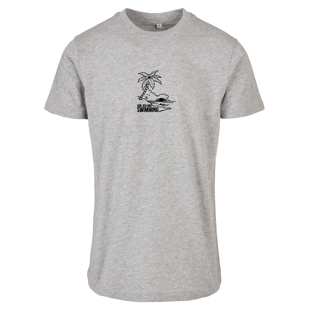 "Sun, Sea and Swimming" Unisex T-Shirt | Open Water & Wild Swimming Apparel
