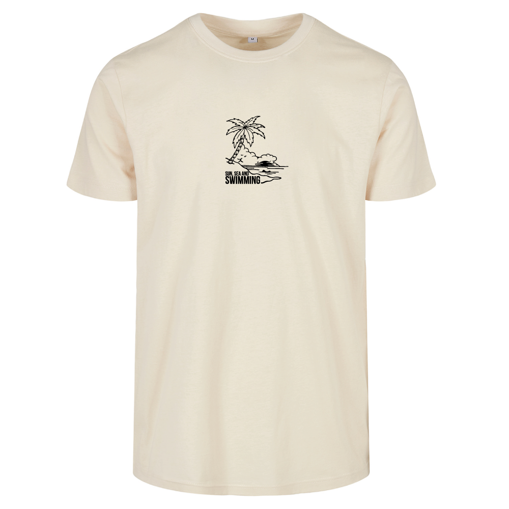 "Sun, Sea and Swimming" Unisex T-Shirt | Open Water & Wild Swimming Apparel