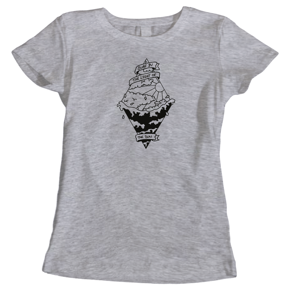 Surf in the Light of the Sun Ladies’ T-Shirt