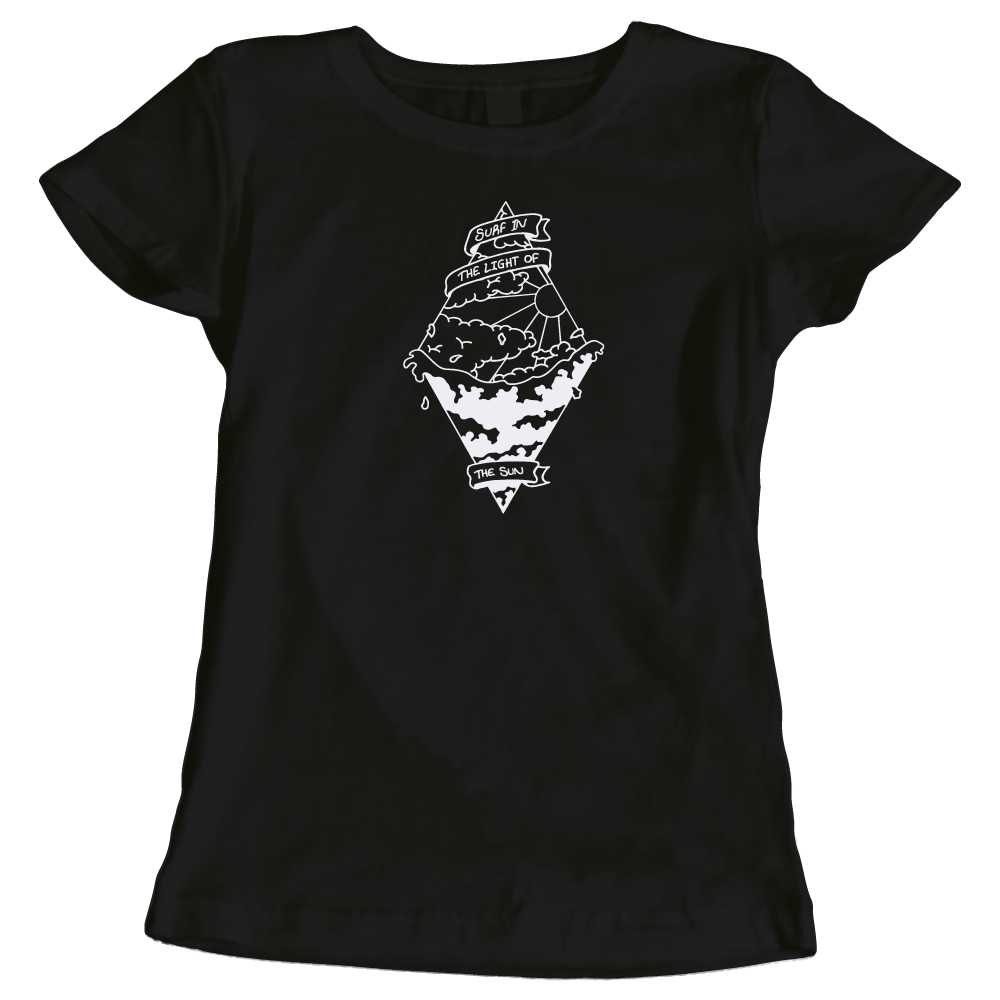 Surf in the Light of the Sun Ladies’ T-Shirt