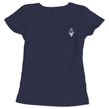 Surf In The Light Of The Sun surfing themed ladies t-shirt